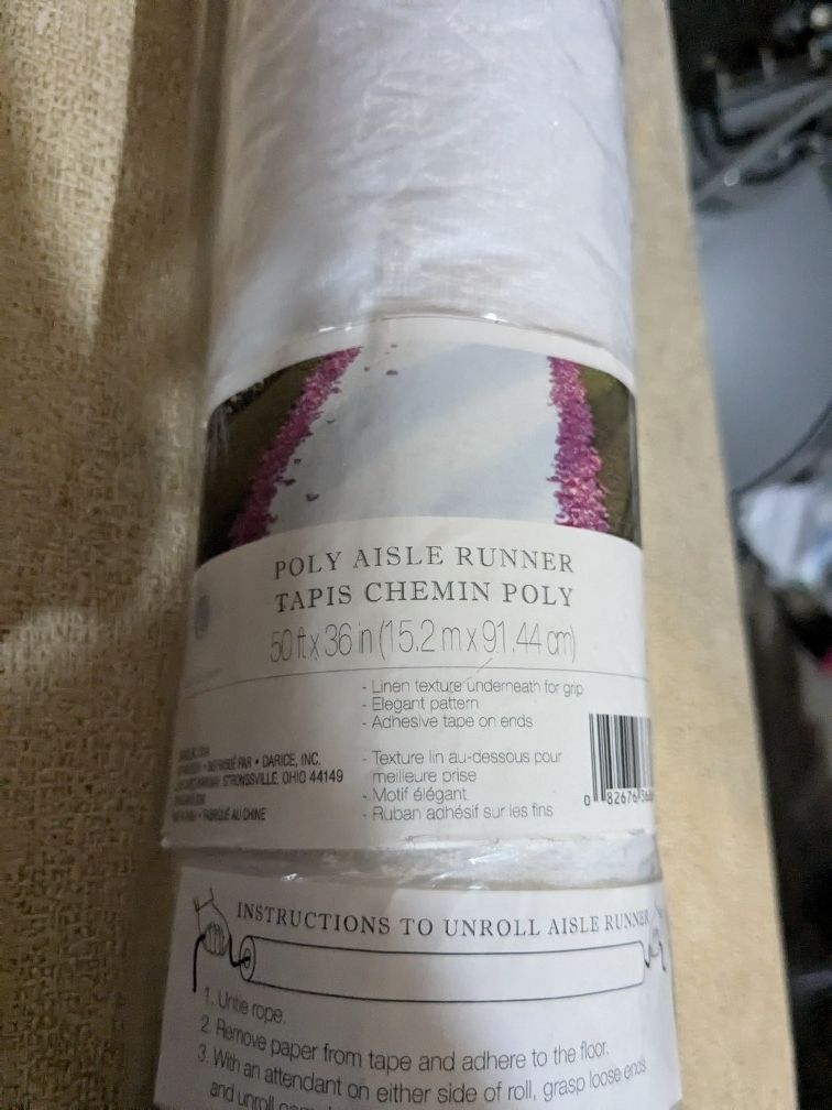 Aisle Runner