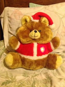 Vintage 15" mty international christmas music bear