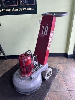 Scanmaskin 18 Concrete Grinding Machine 115V 13A