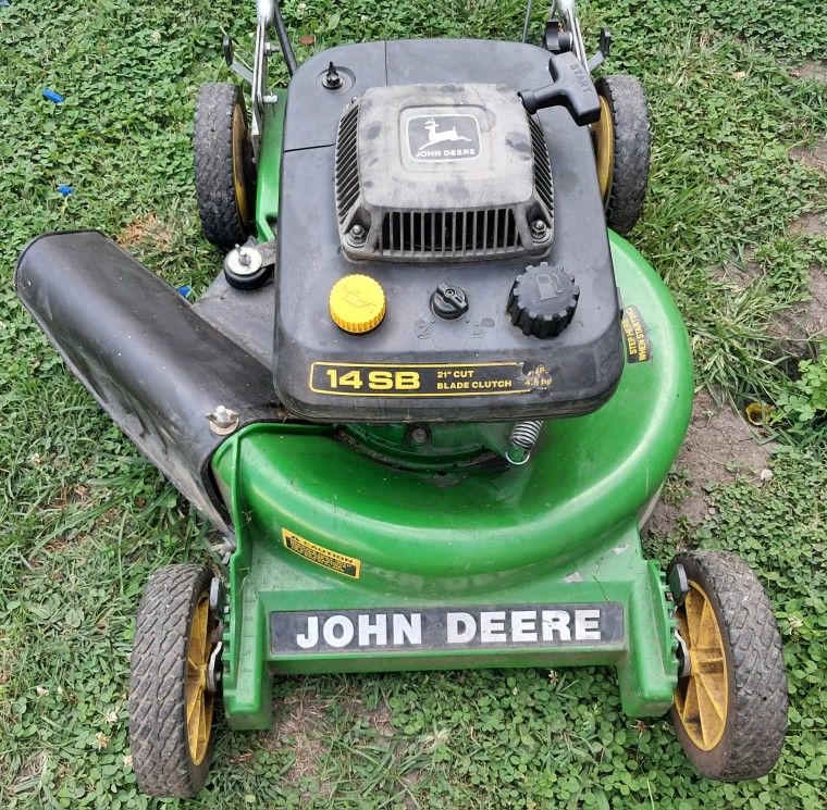 John Deer Self Propelled Lawn Mower