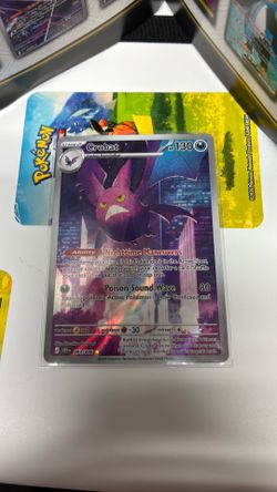 Pokémon single Crobat card