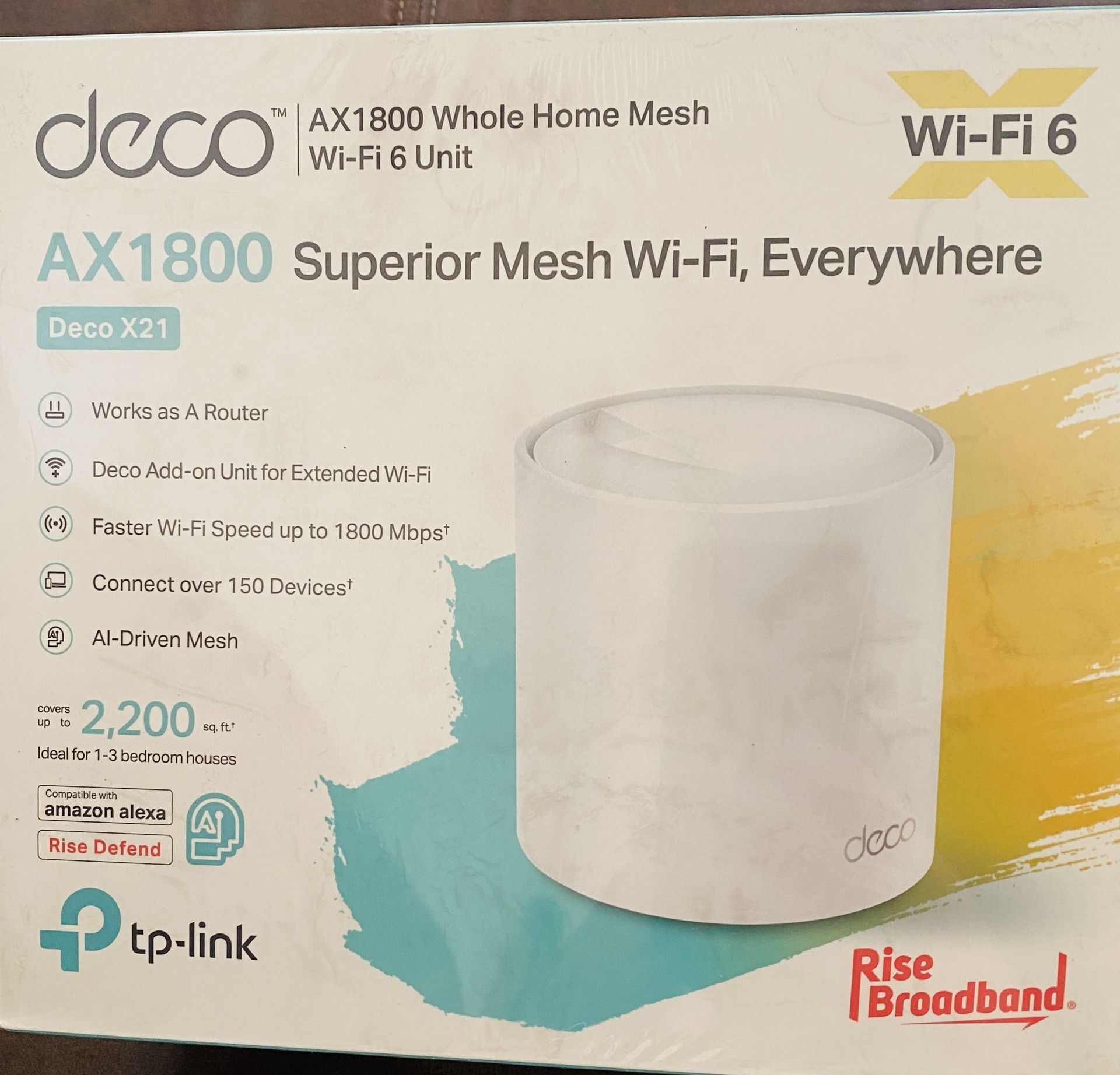 Deco Wood Mesh Routers/Extenders