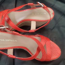 Via Spiga wedge sandals