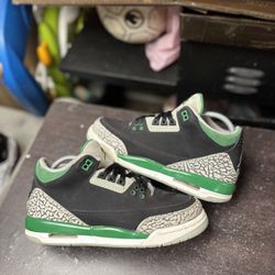 Air Jordan 3 Green Gs 