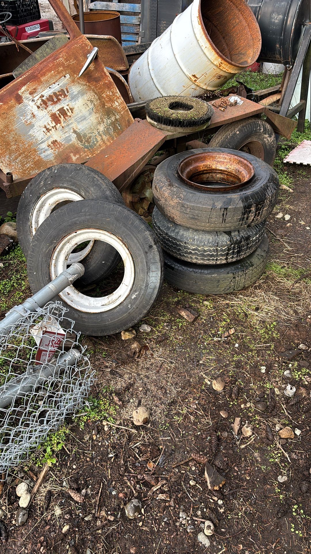 14–8 mobile home axle Wheels And Tires