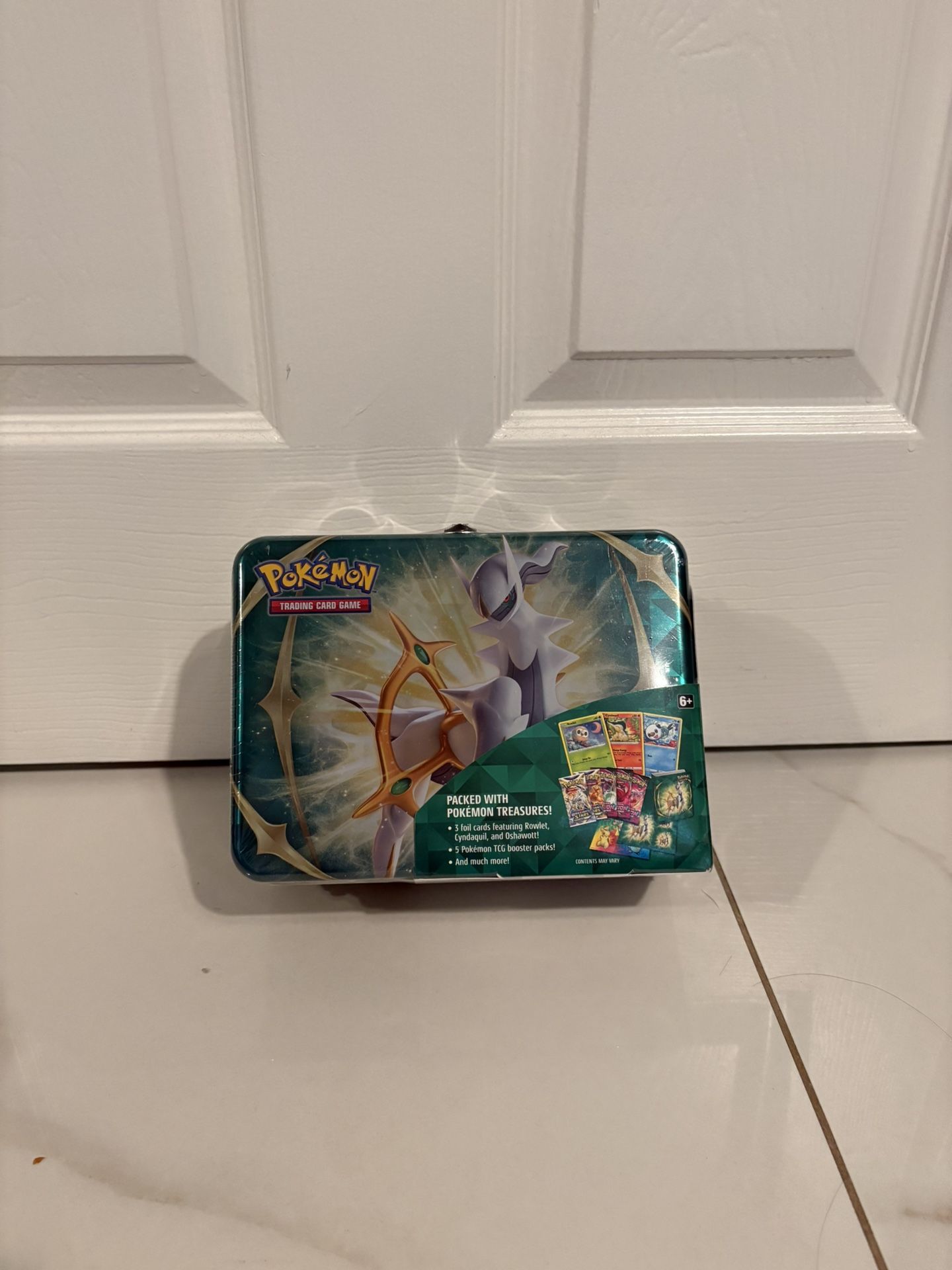 Sealed Arceus Lunch box Tin(Brilliant stars and Fusion strike)