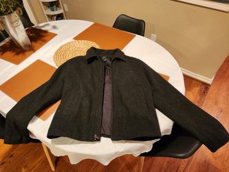 Express Mens Large Wool Coat 