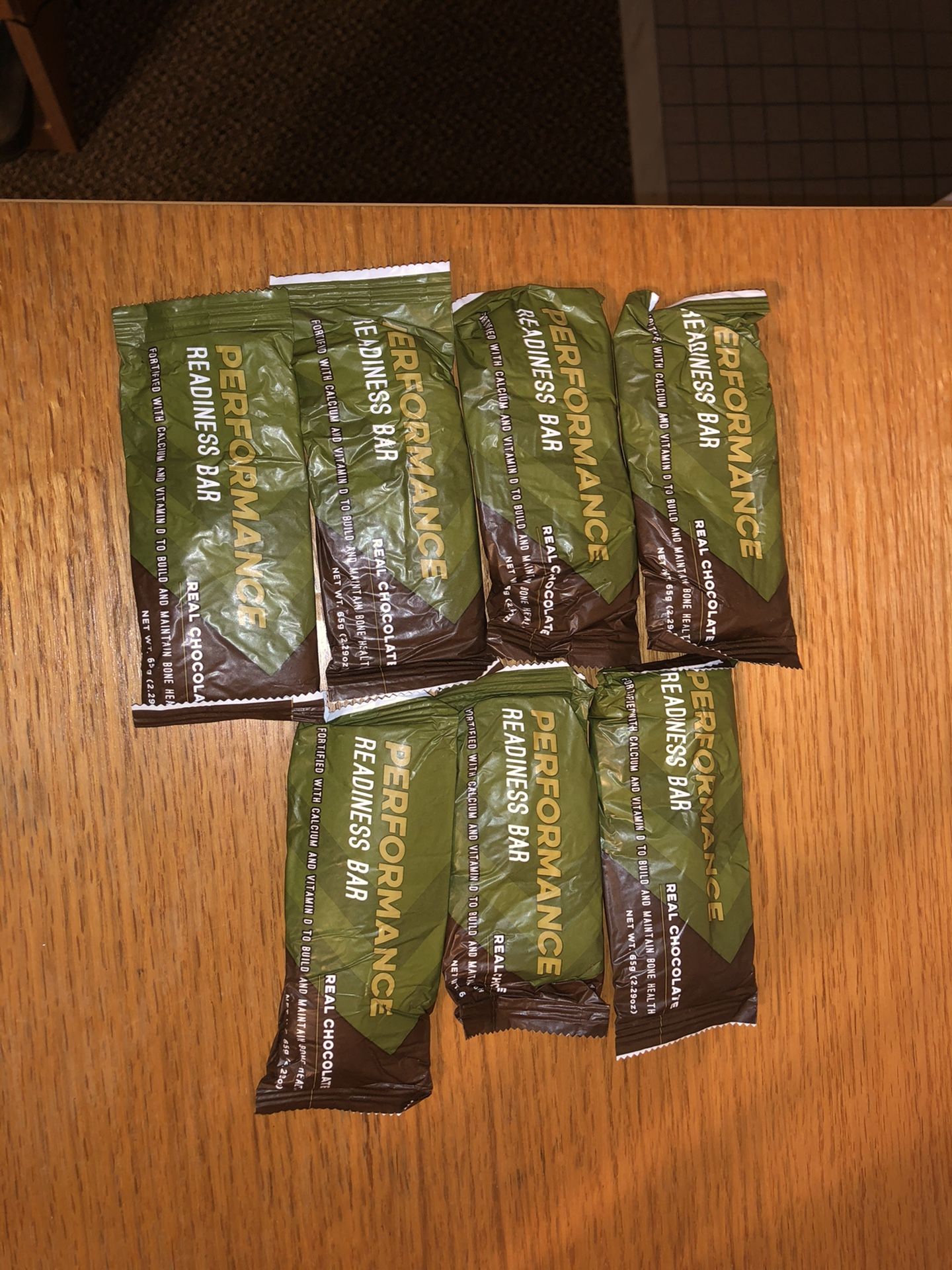 Military MRE performance readiness bar