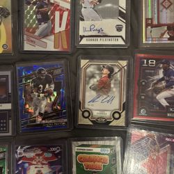 Lot Of 24 Mixed Sport Trading Cards. 