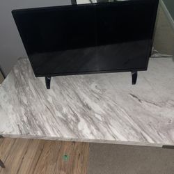 Marble Coffee Table And Tv