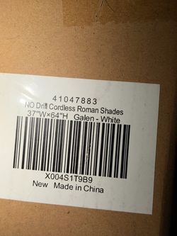 No drill blinds