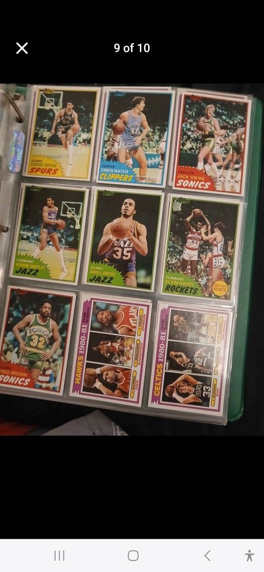 Old Valueble Baseball/basketball/football Cards