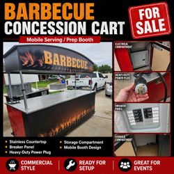 BBQ Concession Cart