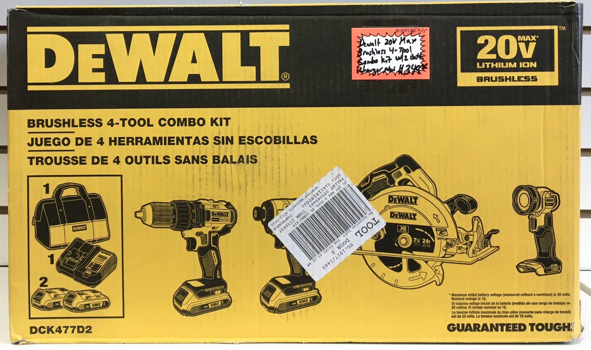 Dewalt dck477d2 sale