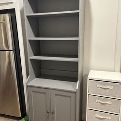 Gray Ikea Cabinet