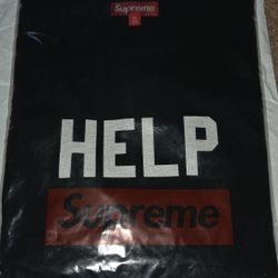 100% Authentic Supreme "HELP" T 