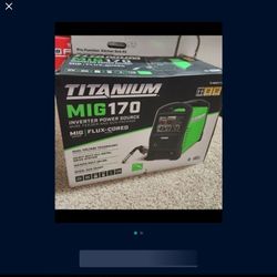 TITANIUM MIG 170 Professional Welder with 120/240V Input