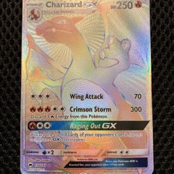 Pokemon Charizard GX Secret Burning Shadows