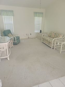 Wicker furniture set 400.00 OBO