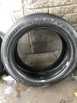 225/50/18 Good year eagle LS2/70% tread on them/I only have 3 of them/$50 each or $120 takes all 3