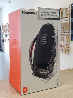 🔊 JBL Boombox 3 (Brand New) – Bluetooth Speaker Now Only $449 or Just $1 Down! Save $50 Instantly with Full 1-Year Warranty 💥🔋🎶
