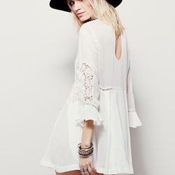 Free People Wildest Dreams Lace Tunic - Women's Size Small