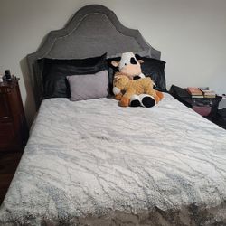 Full Size Bed With Mattress- Box Spring Included 