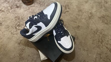 Air Jordan 1 Elevate Low - Midnight Navy/White