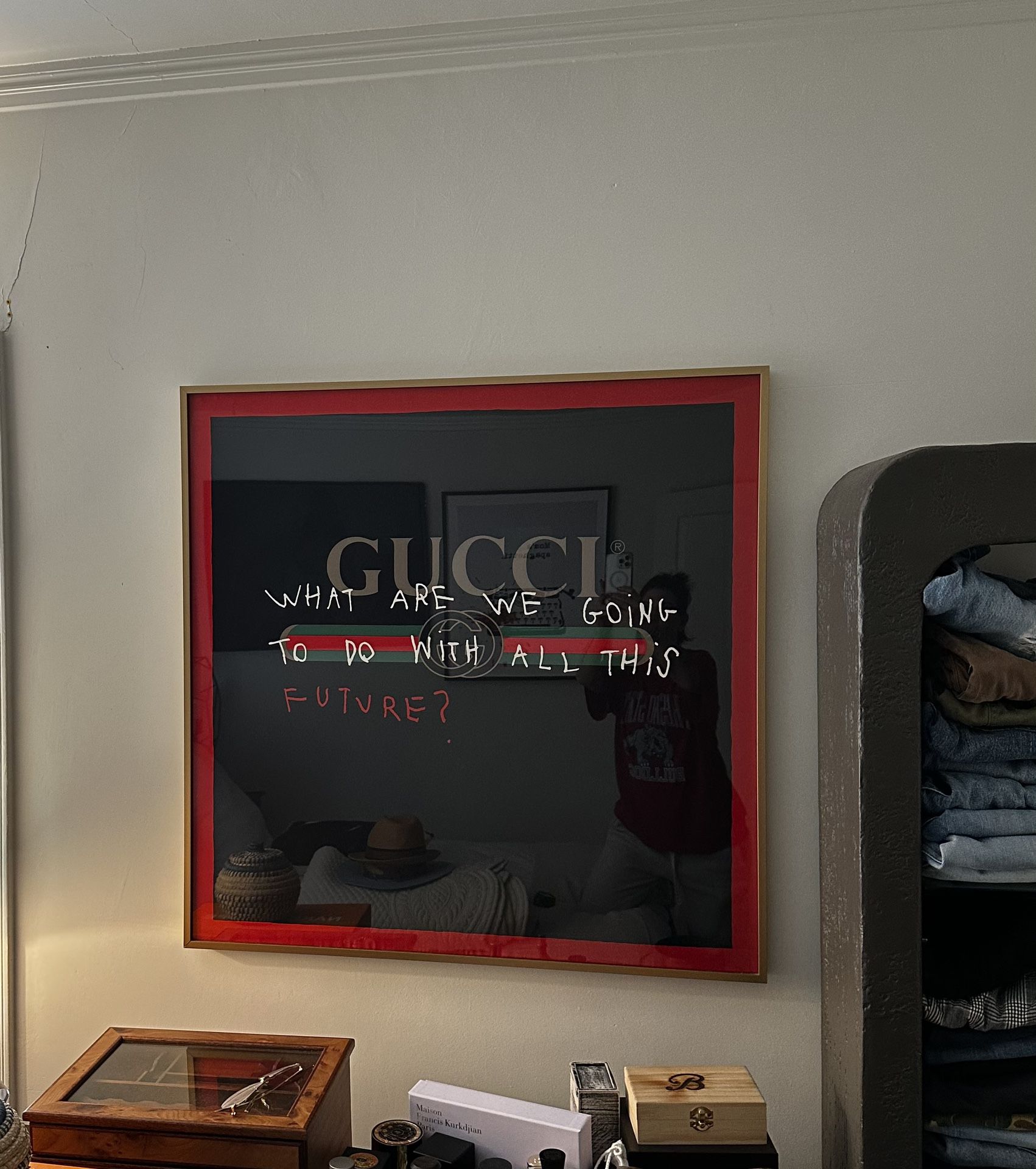 Gucci Framed Scarf 