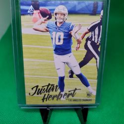 Chargers Justin Herbert Rookie Card