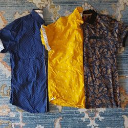 3 Large Men's Shirts