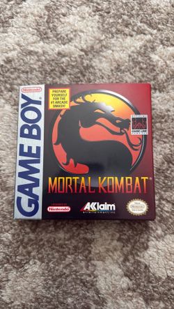 Mortal kombat for nintendo gameboy