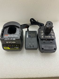 RYOBI ONE 18V Battery & Charger