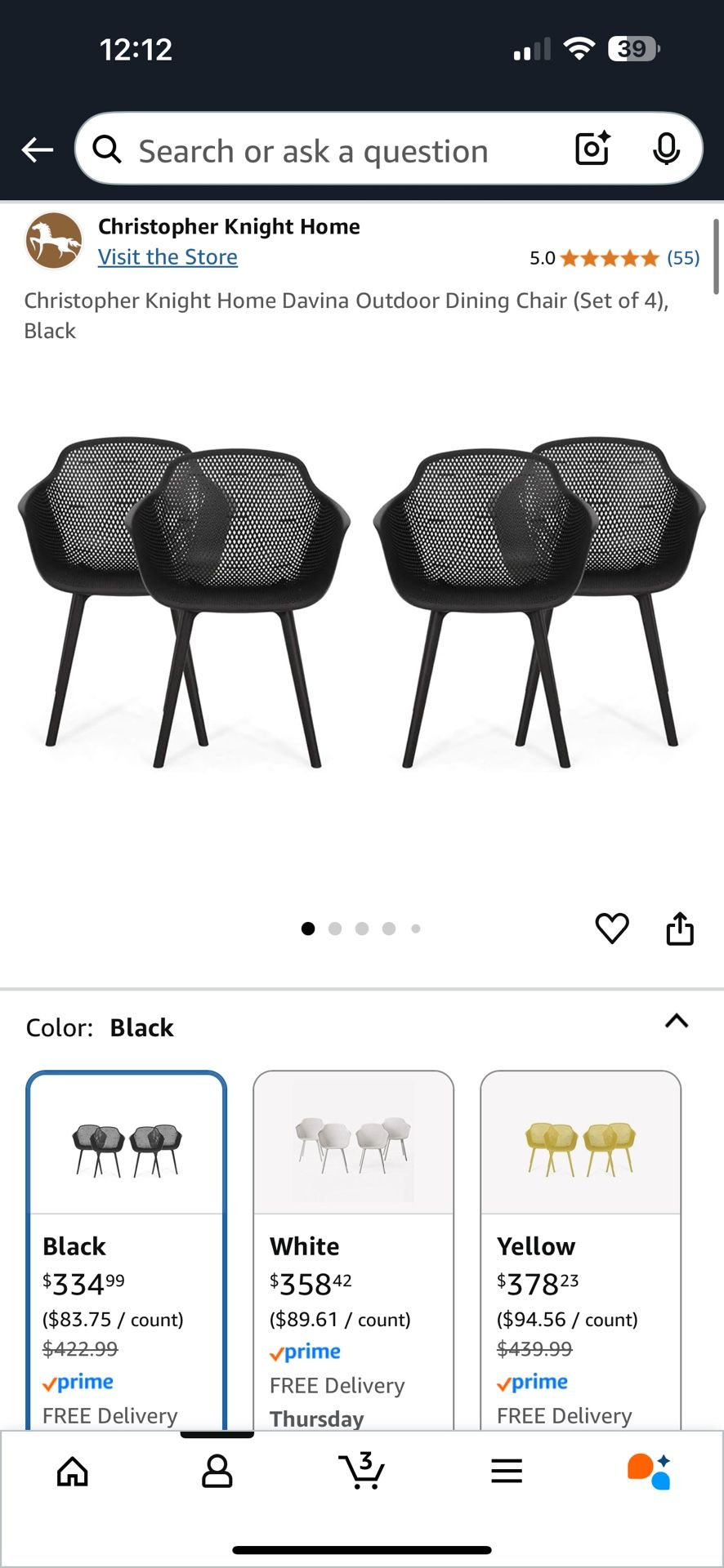 4 Set Chair
