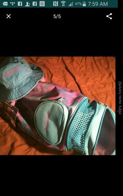 Speedo hibiscus tote &hat