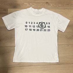 Maison Margiela Numbers White Shirt