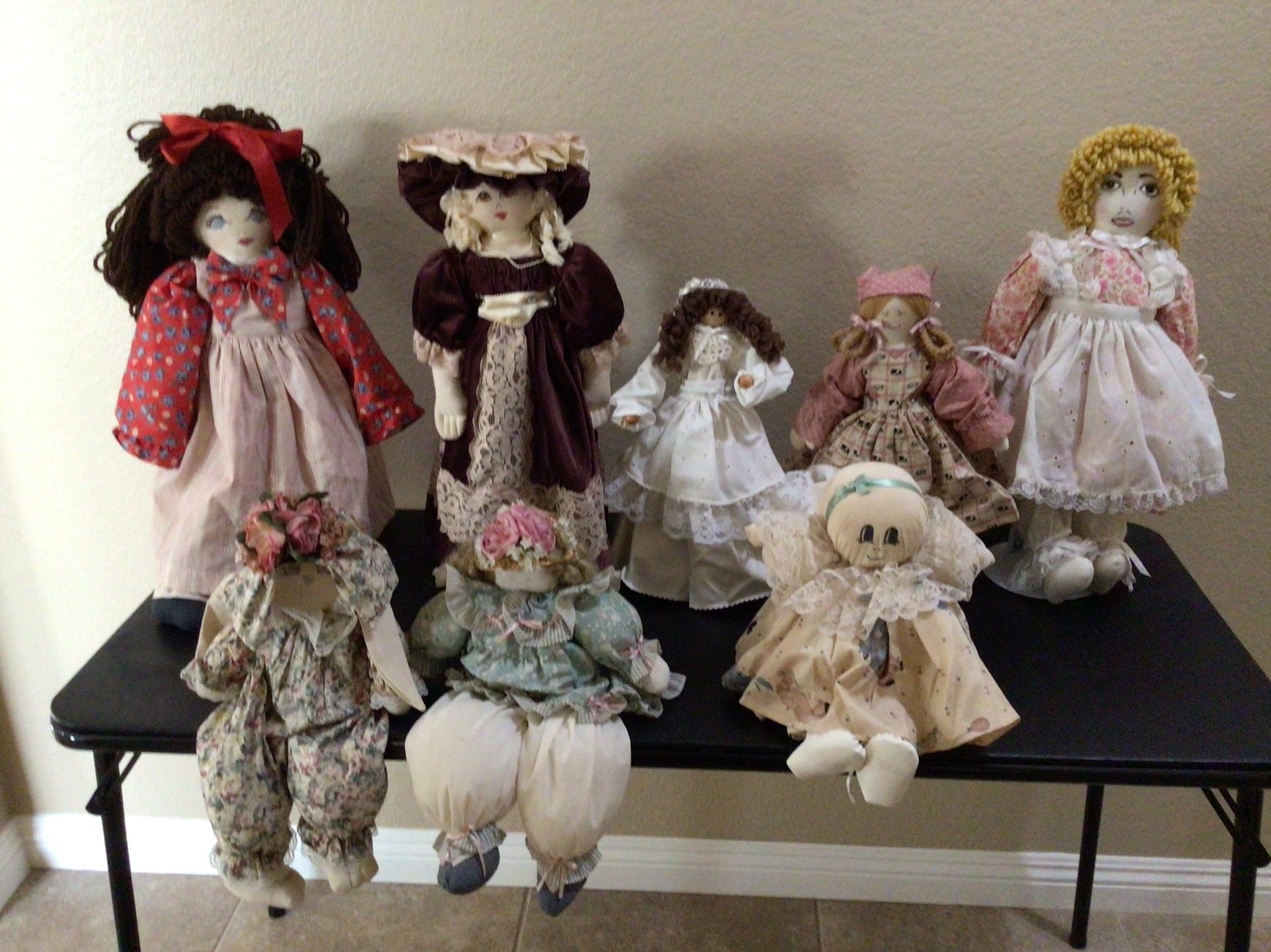 Cute Vintage Cloth Dolls