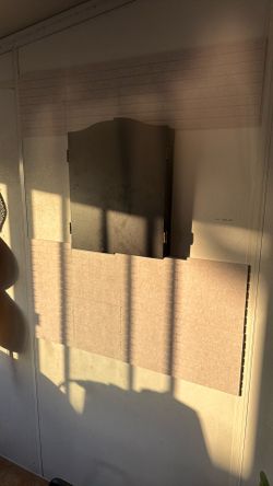 Dark Board And Soft Wall