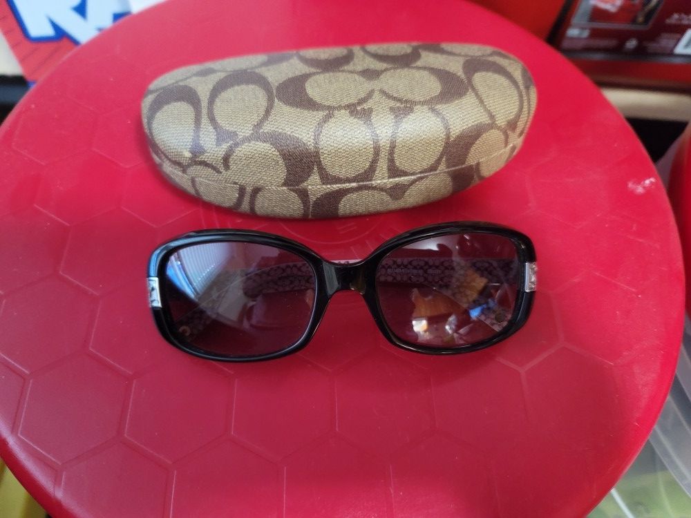 Women's COACH Sunglasses With Case $45. Pickup In Oakdale 