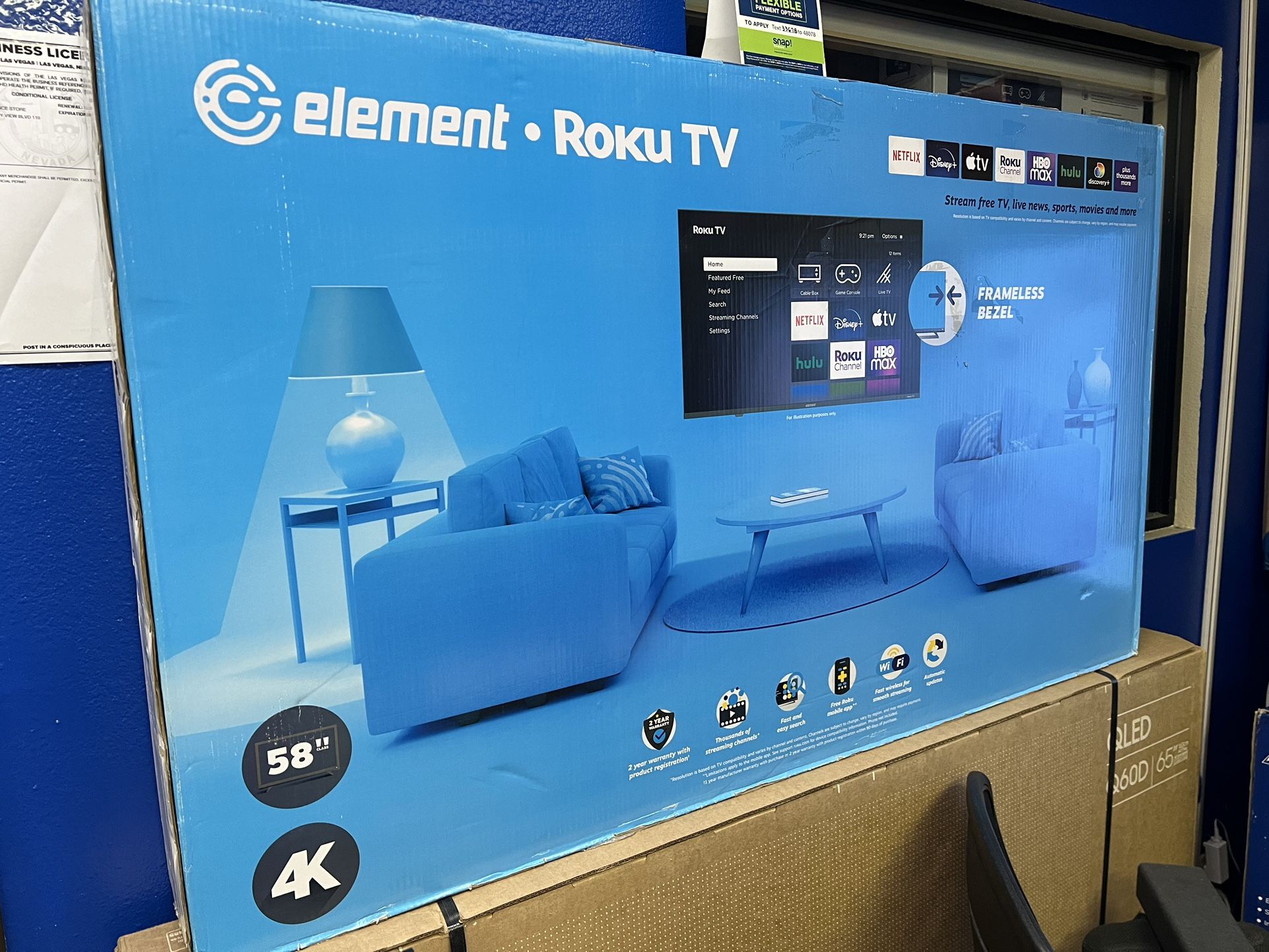 Tv Setup Can You Get The Discovery Channel On Roku ELEMENT 58” 4K