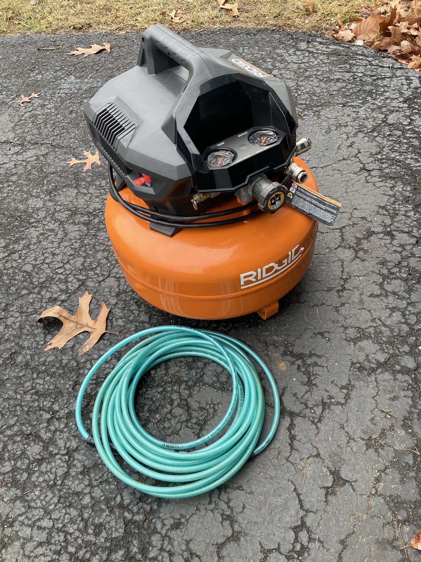 Air Compressor Ridgid 6 Gallon 150psi