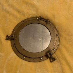 Vintage Iron Mirror 