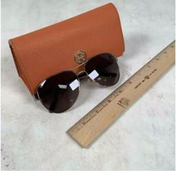 Tory Burch Aviator Sunglasses with Case $165