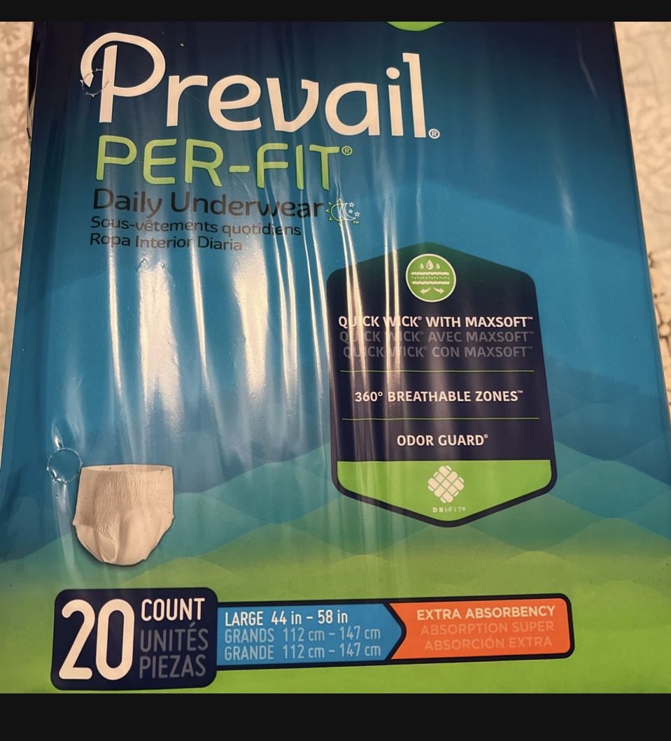 BOLSA DE 20 PAMPERS PARA ADULTOS