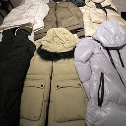 Mens Coats Puffers lot 