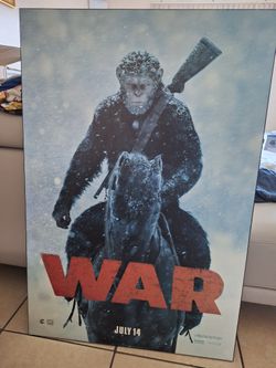 War For The Planet Of The Apes 2017 Wall Decor Print Poster