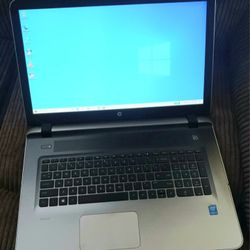 Big Screen 17.3" HP Laptop Intel Core i5 8 GB RAM 250 GB SSD Webcam HDMI Wi-Fi Wireless Windows 11 64 Bit OS 