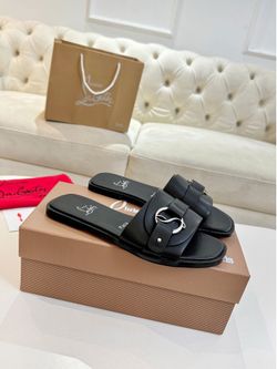 Christian Louboutin Women’s Slides With Box 2026 New