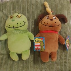 How The Grinch Stole Christmas - Grinch and Max - BRAND NEW!