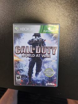 Call of Duty World at War Xbox 360